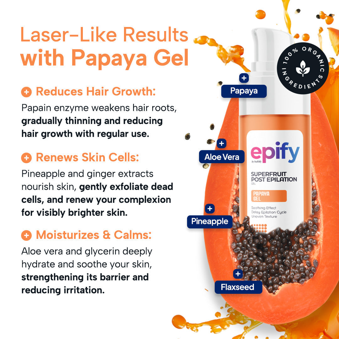 Epify Radiant Glow Face Care Set, Glutathione Shot & Superfruit Papaya Gel, 2-Step Face Routine