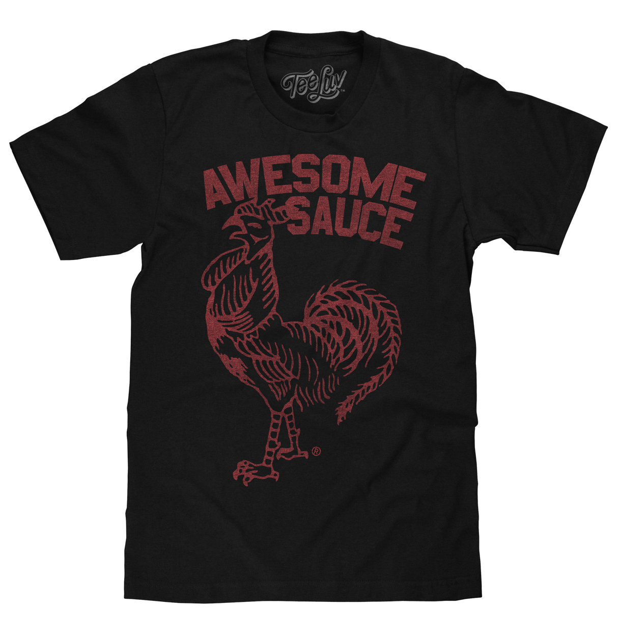 Sriracha Awesome Sauce T-Shirt - Black