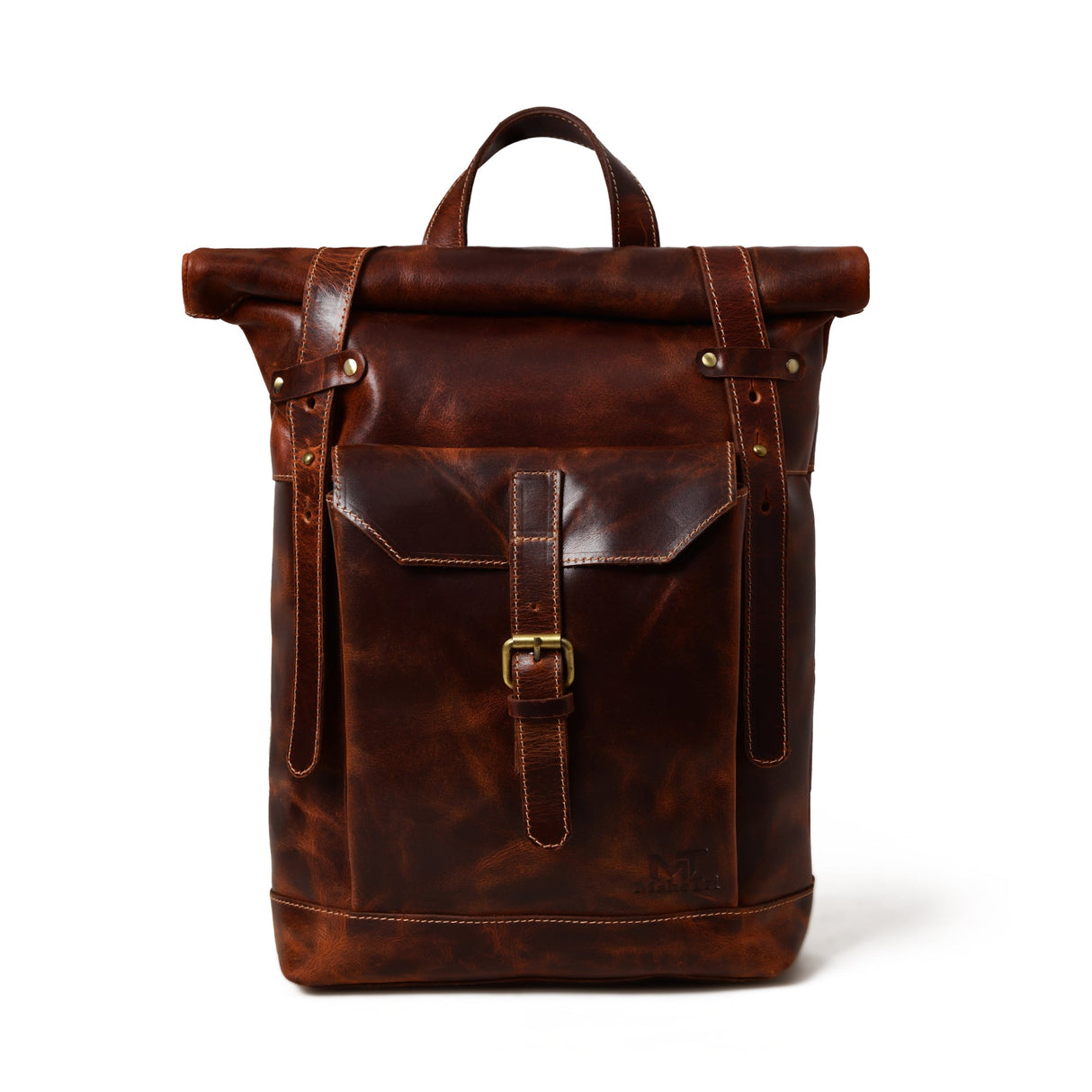 Mochila Marrón Saddleback - Tapa Enrollable