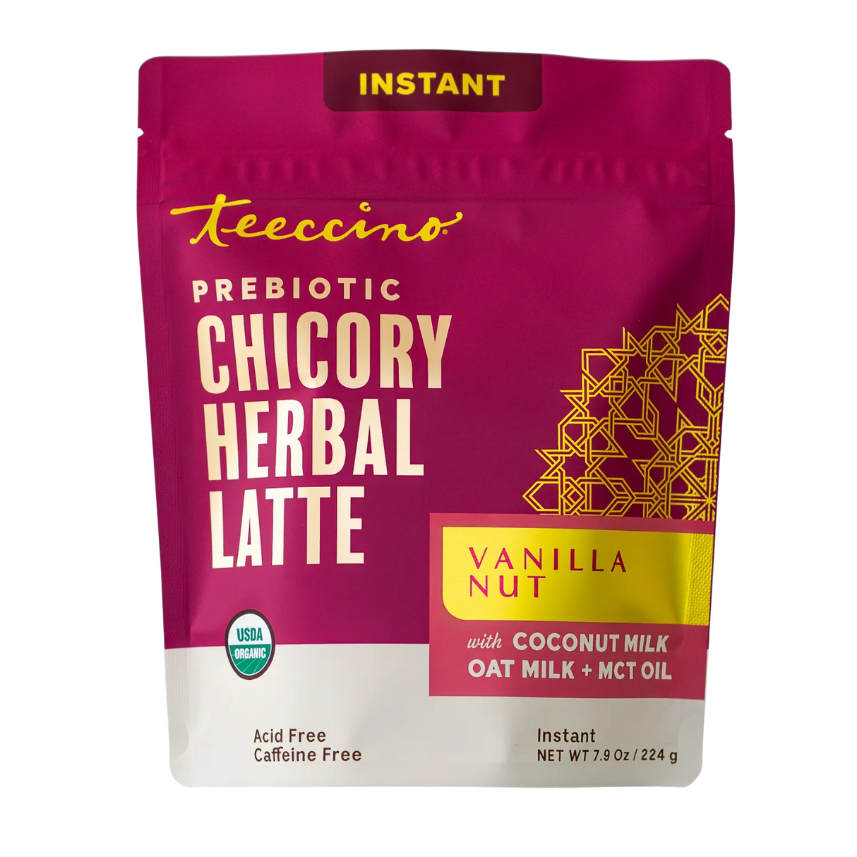 Café con Leche de Hierbas Vainilla y Nueces Instantáneo