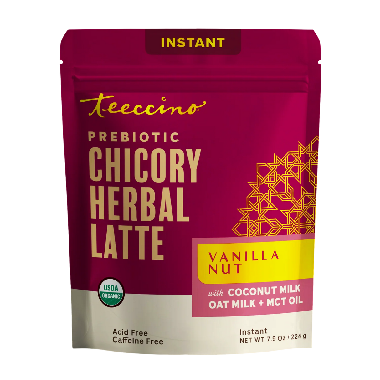 Café con Leche de Hierbas Vainilla y Nueces Instantáneo