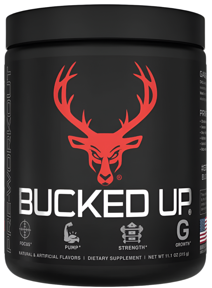 Bucked Up Pre-Workout - Energy, Performance & Focus - 30 Servings