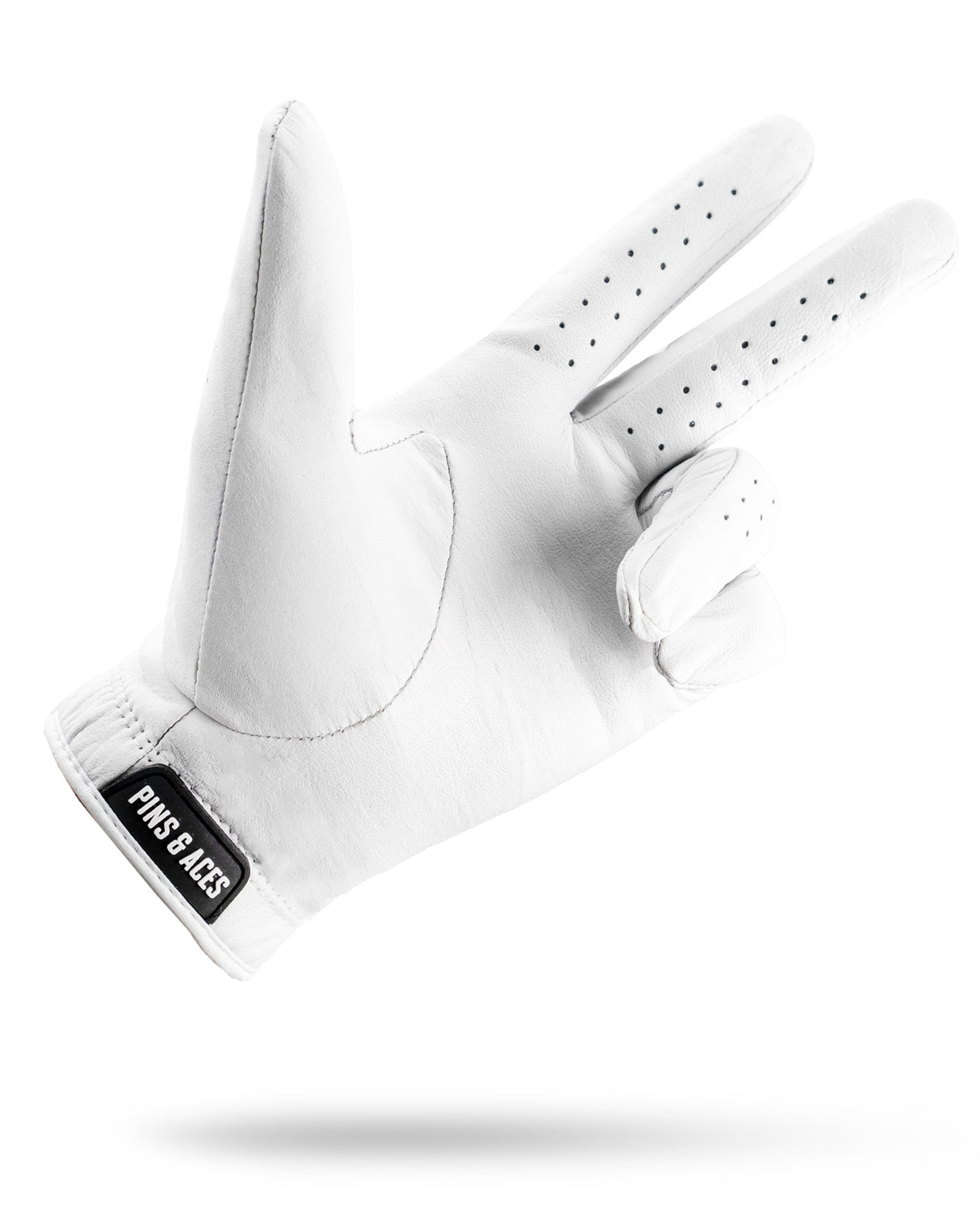 Guante de golf Premium Tour - Blanco fantasma