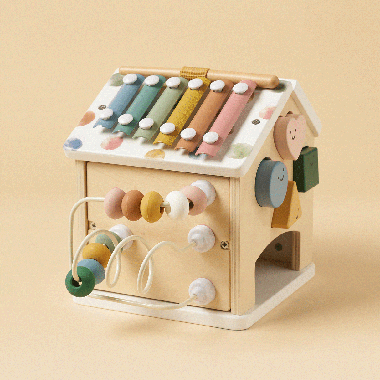 Tiny Land® Cubo de actividades Casa de campo - Morandi
