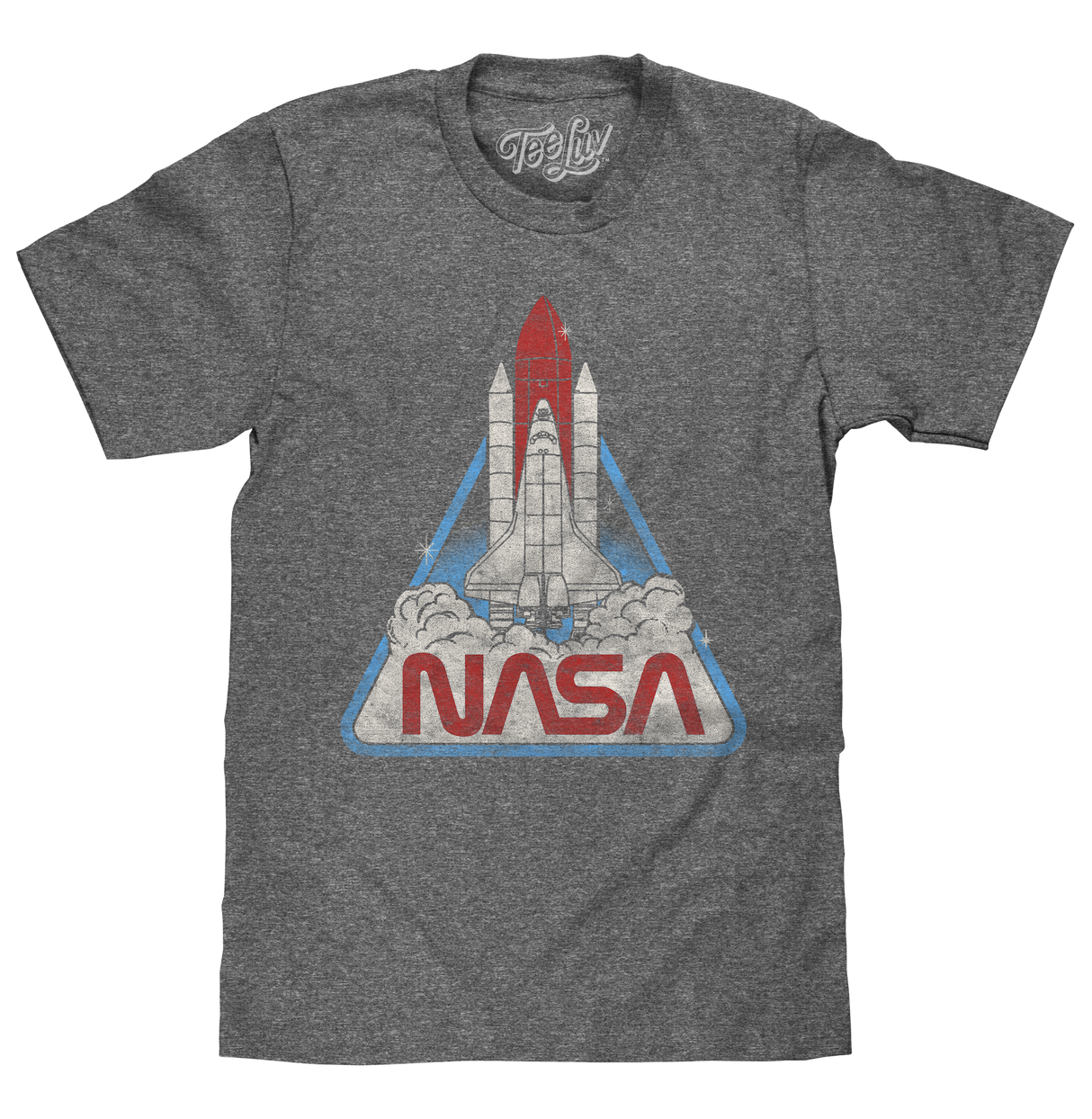 NASA Space Shuttle T-Shirt - Gray