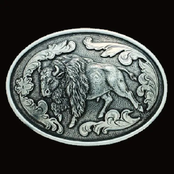 Hebilla de cinturón Nocona Wild Buffalo