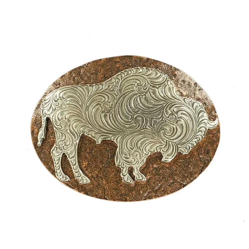 Nocona Buffalo Prairie - Hebilla de cinturón