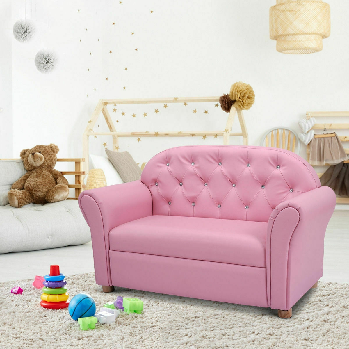 Sofá reclinable/sillón infantil de princesa