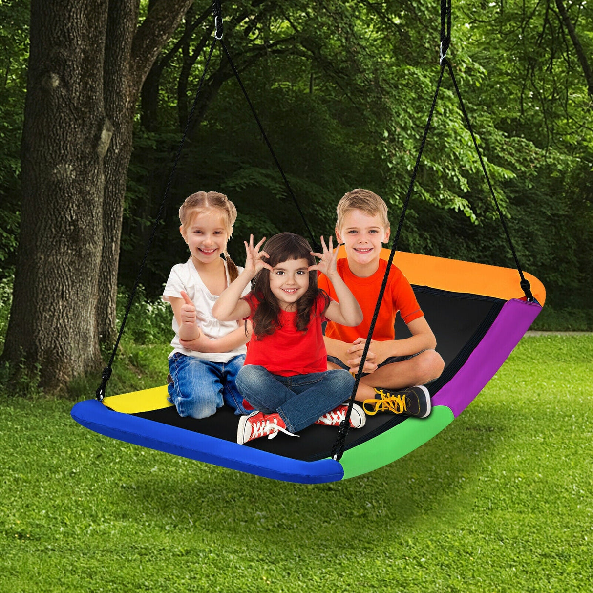 Columpio de Plataforma para Árbol de 60 Pulgadas 700 lb para Niños y Adultos