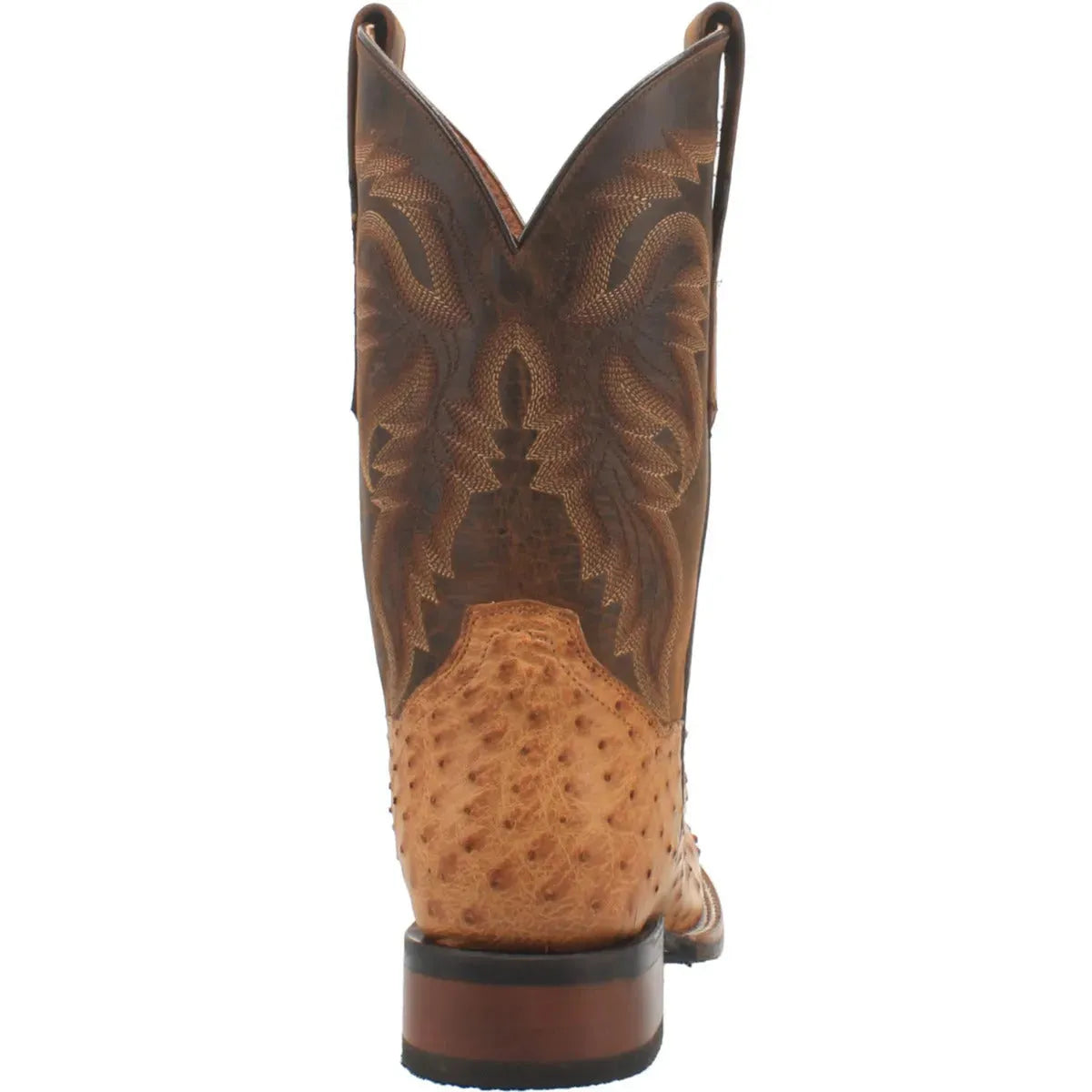 Botas vaqueras de piel de avestruz Dan Post Kershaw para hombre