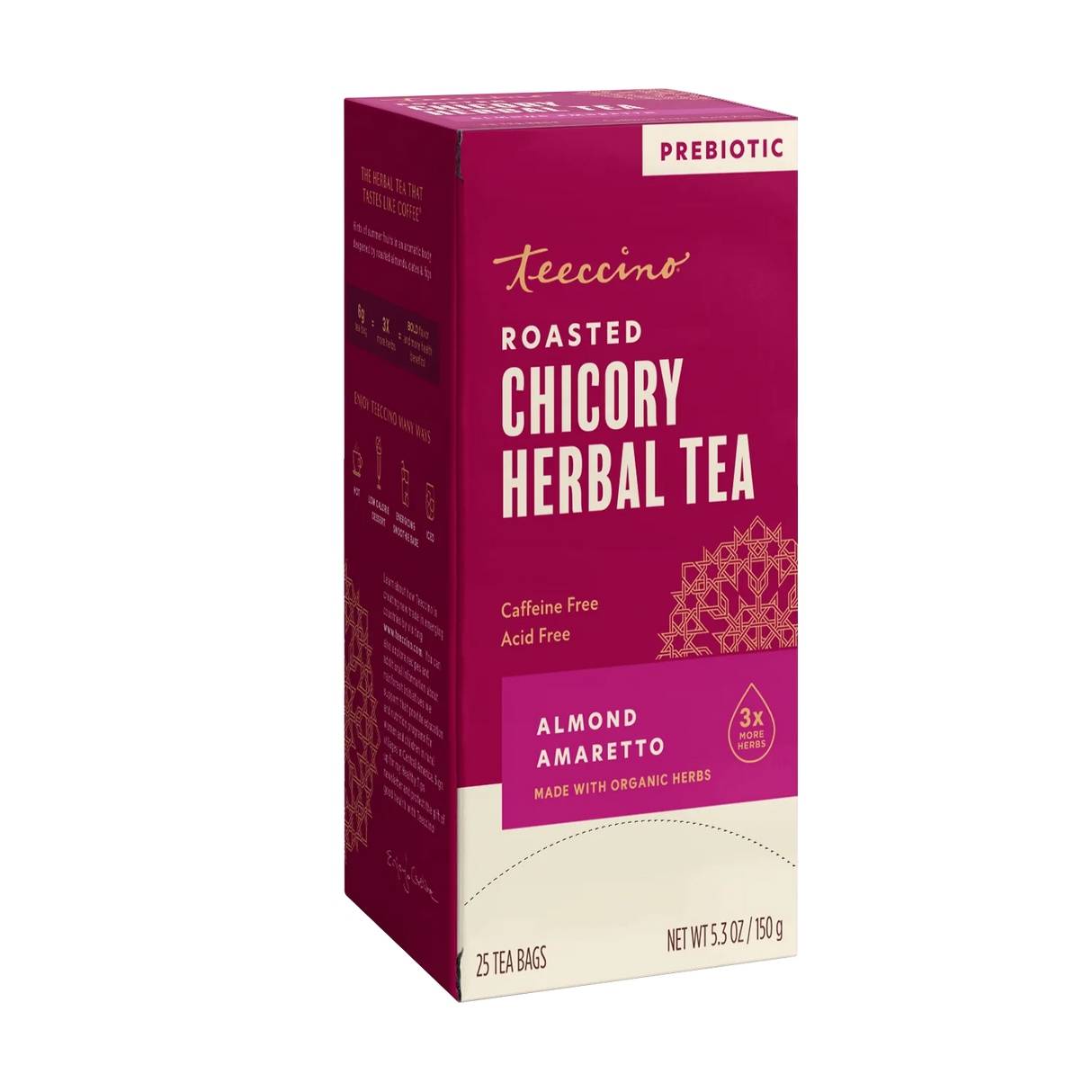 Té de hierbas tostado de almendra amaretto