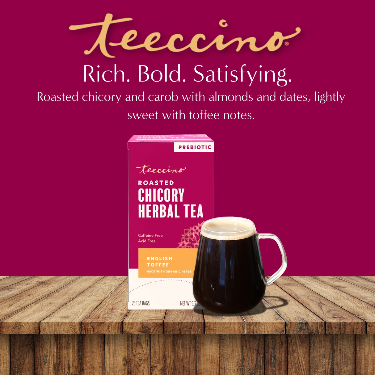 Té Herbal Tostado Sabor Toffee Inglés
