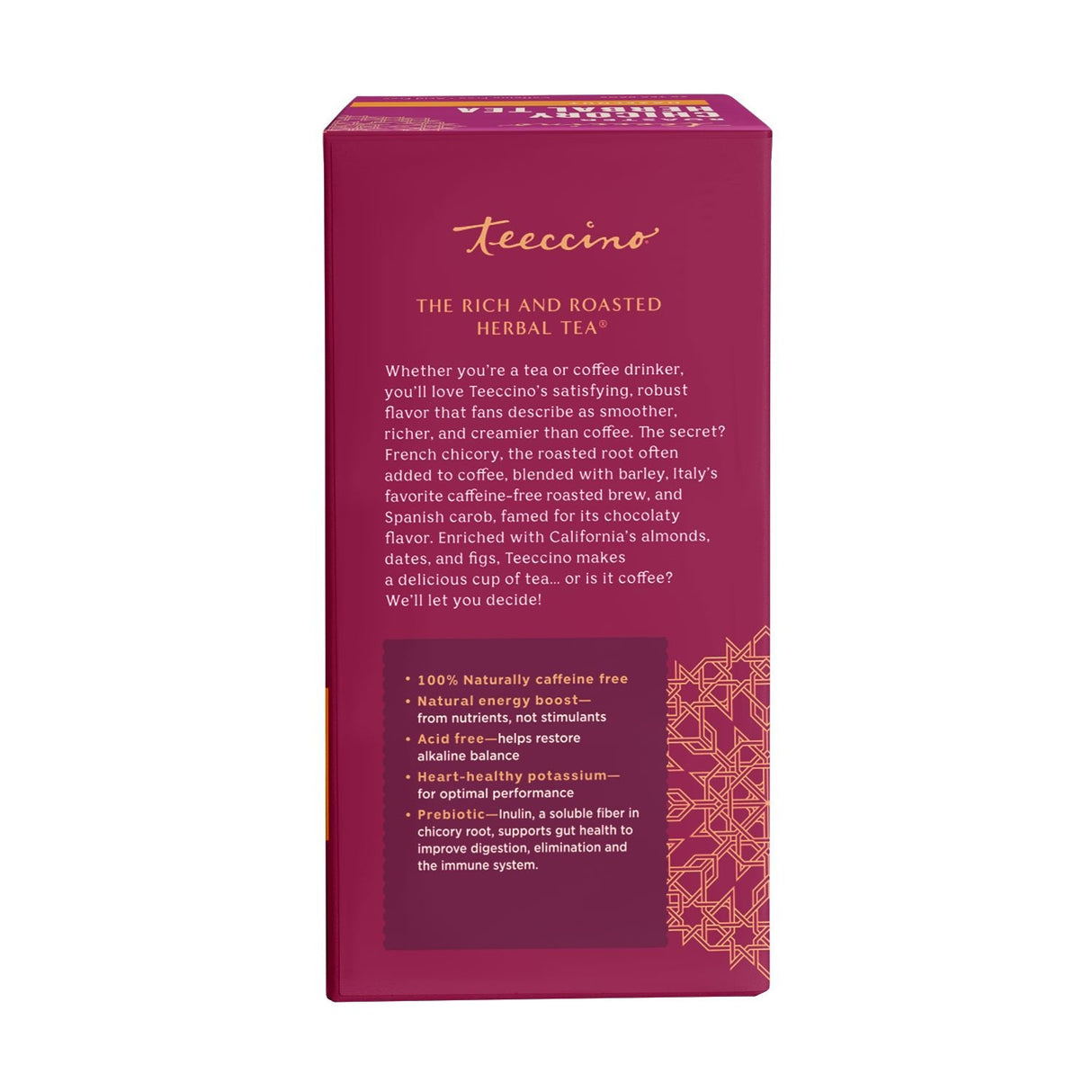 Té de hierbas tostado de avellana