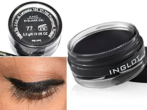 Inglot AMC Eyeliner Gel 77 + 30T Brush