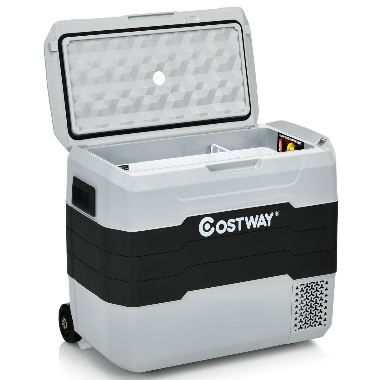 Refrigerador portátil para coche de doble zona de 40 litros