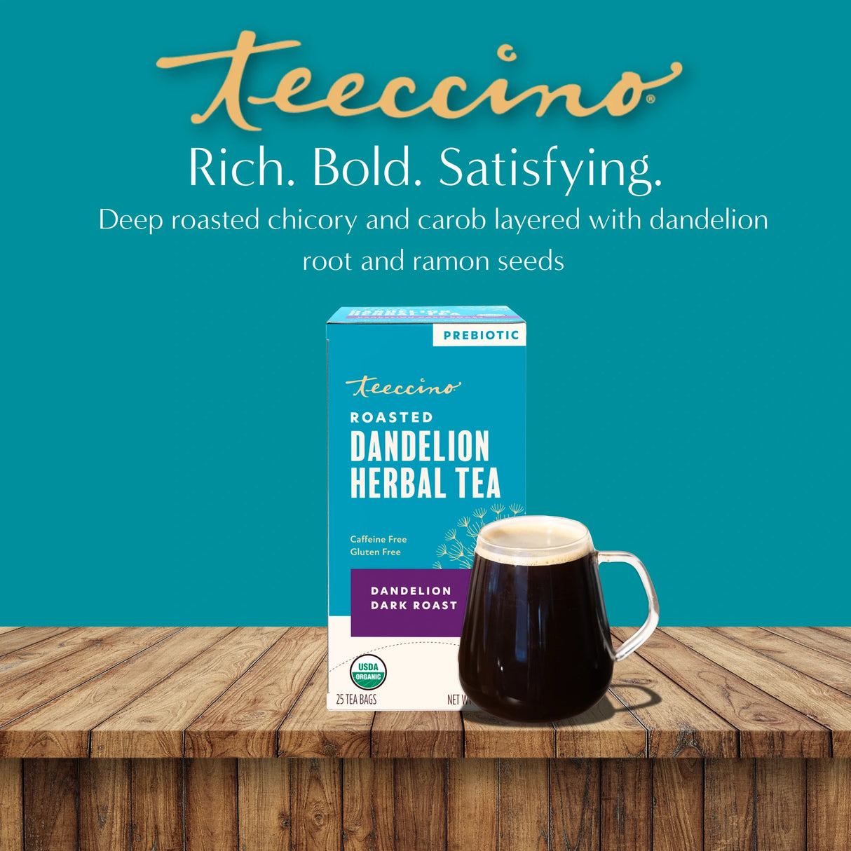 Té de Hierbas Tostadas Dandelion Dark Roast