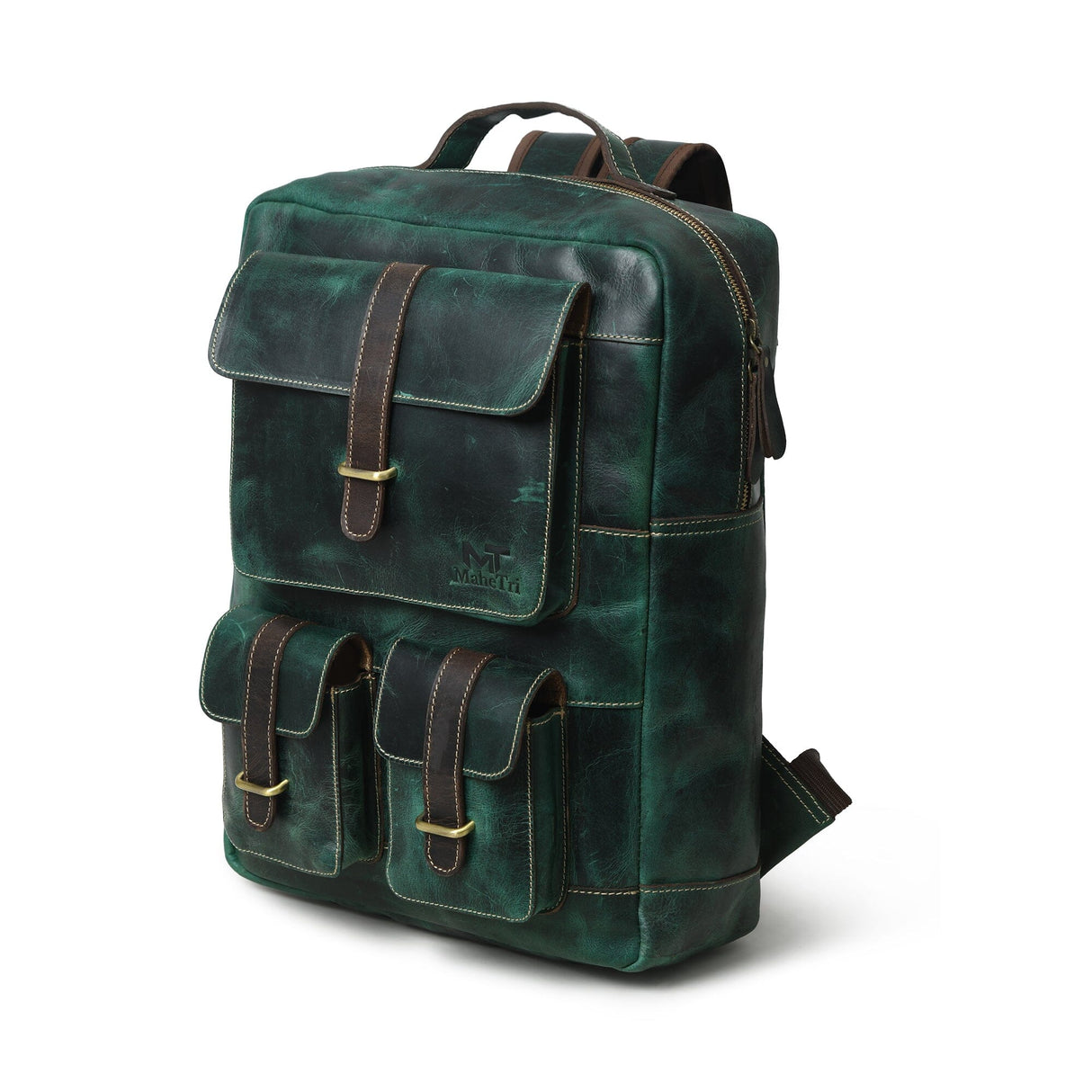 Mochila de cuero Greenfield