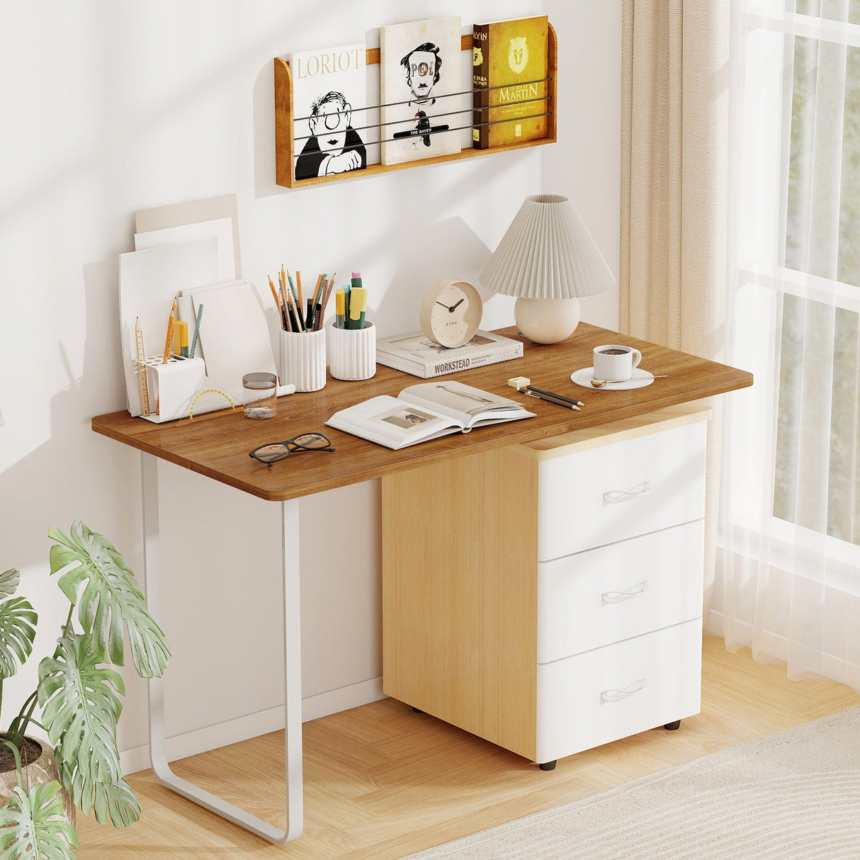 47” x 24” Universal Tabletop for Standard and Standing Desk Frame
