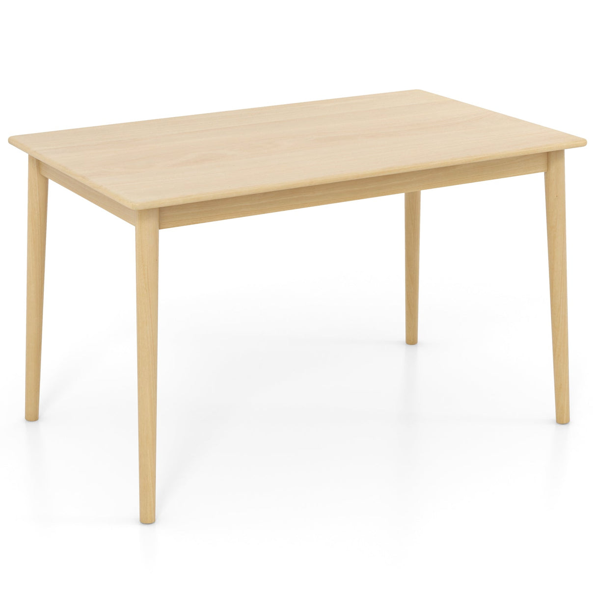 Mesa de comedor de madera de 48 pulgadas para 4 personas