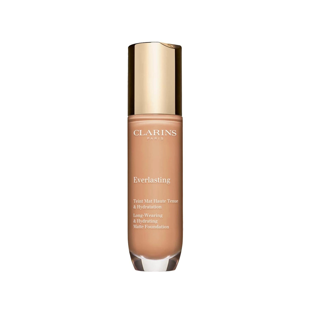Clarins Everlasting 109C: Moisturizing Matte Liquid Foundation - Long Lasting Makeup, Flawless Finish, Shade 109C, 1.01 fl oz