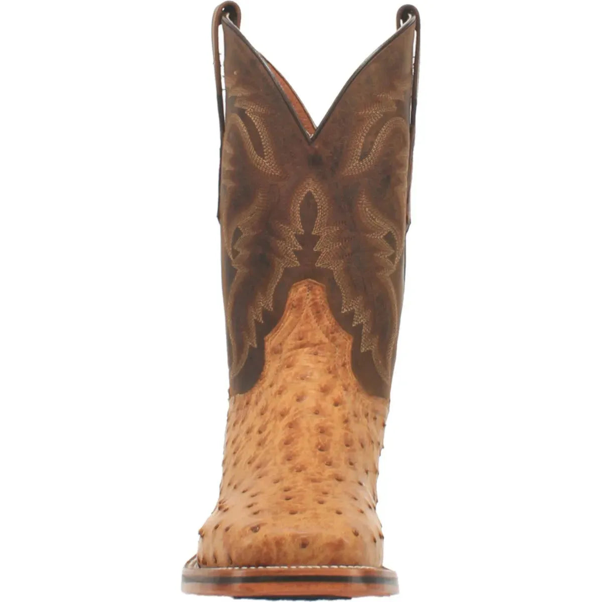 Botas vaqueras de piel de avestruz Dan Post Kershaw para hombre