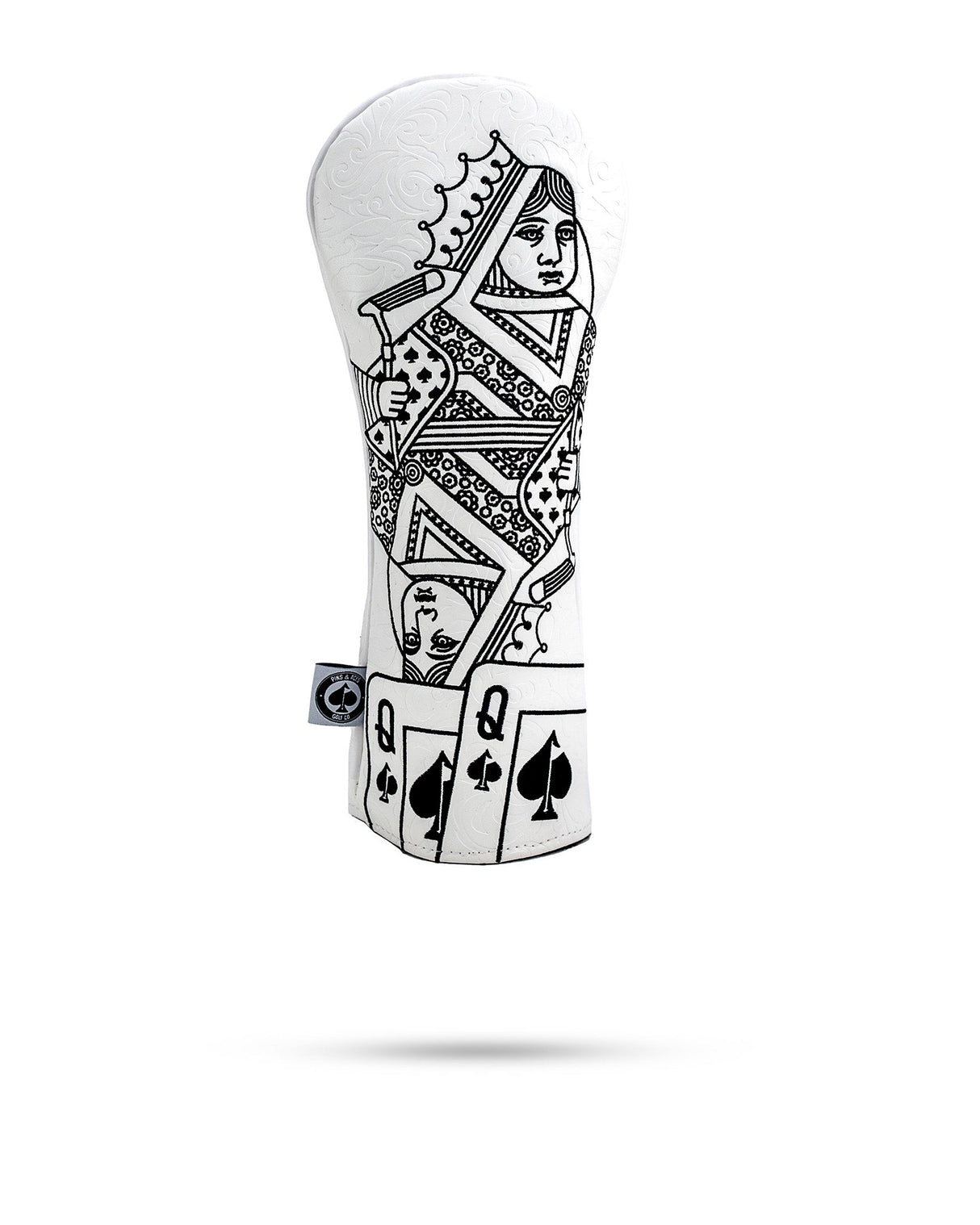 Reina de Picas Blanca - Cubre Palos de Fairway