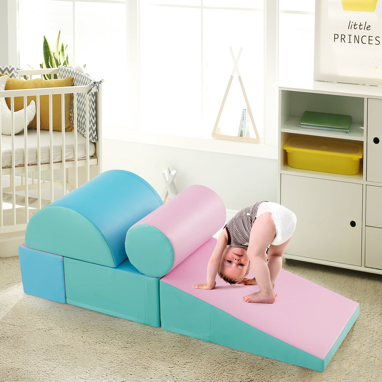 Juego de 5 piezas para trepar y gatear para niños