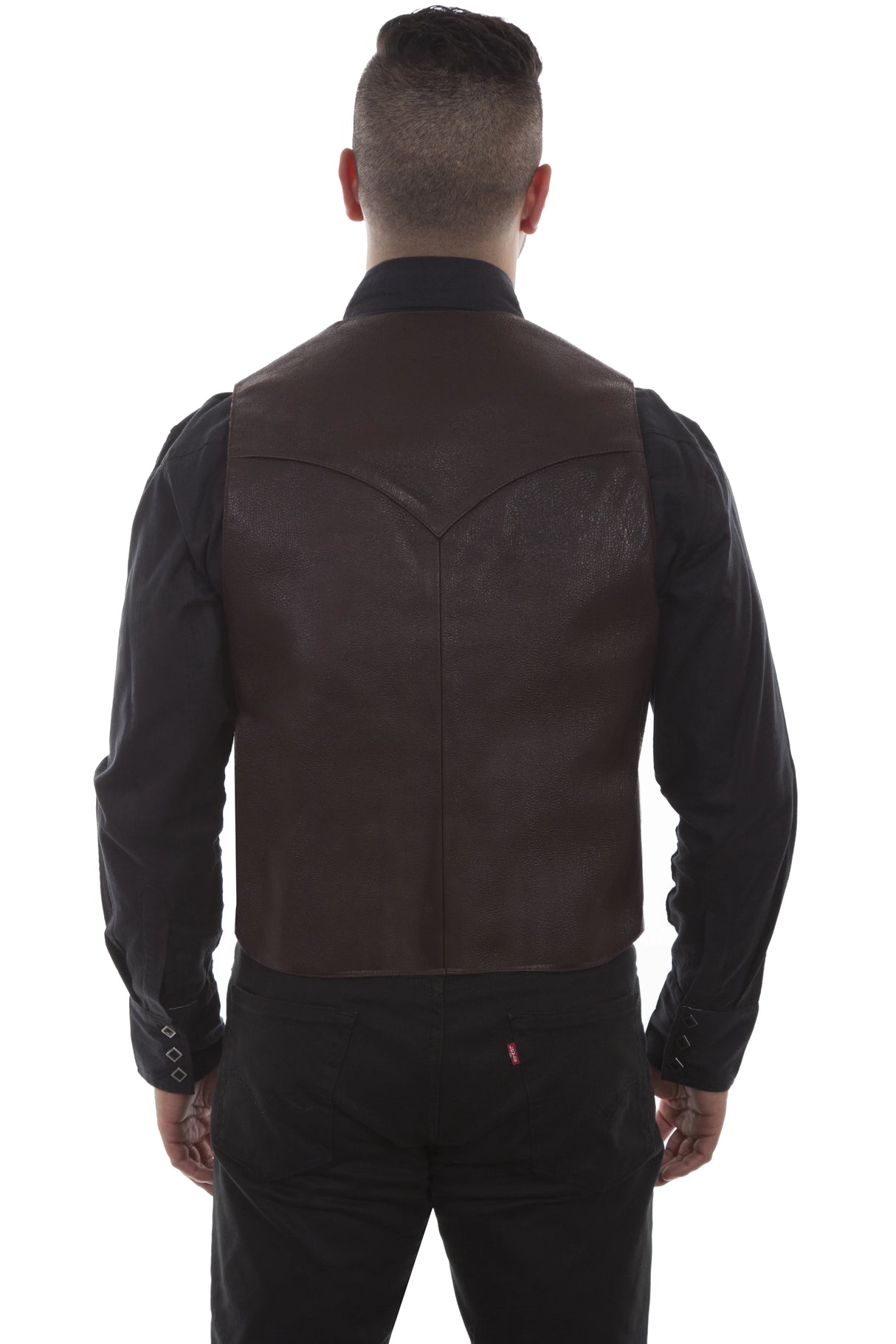 Chaleco de hombre Scully Outrider (503 Calf Suede)