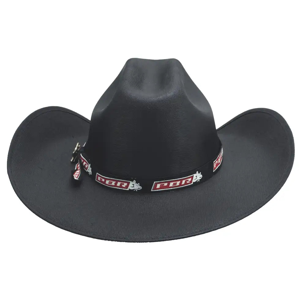 Bullhide PBR Comprometido a Ganar - Sombrero Vaquero de Paja de Lino