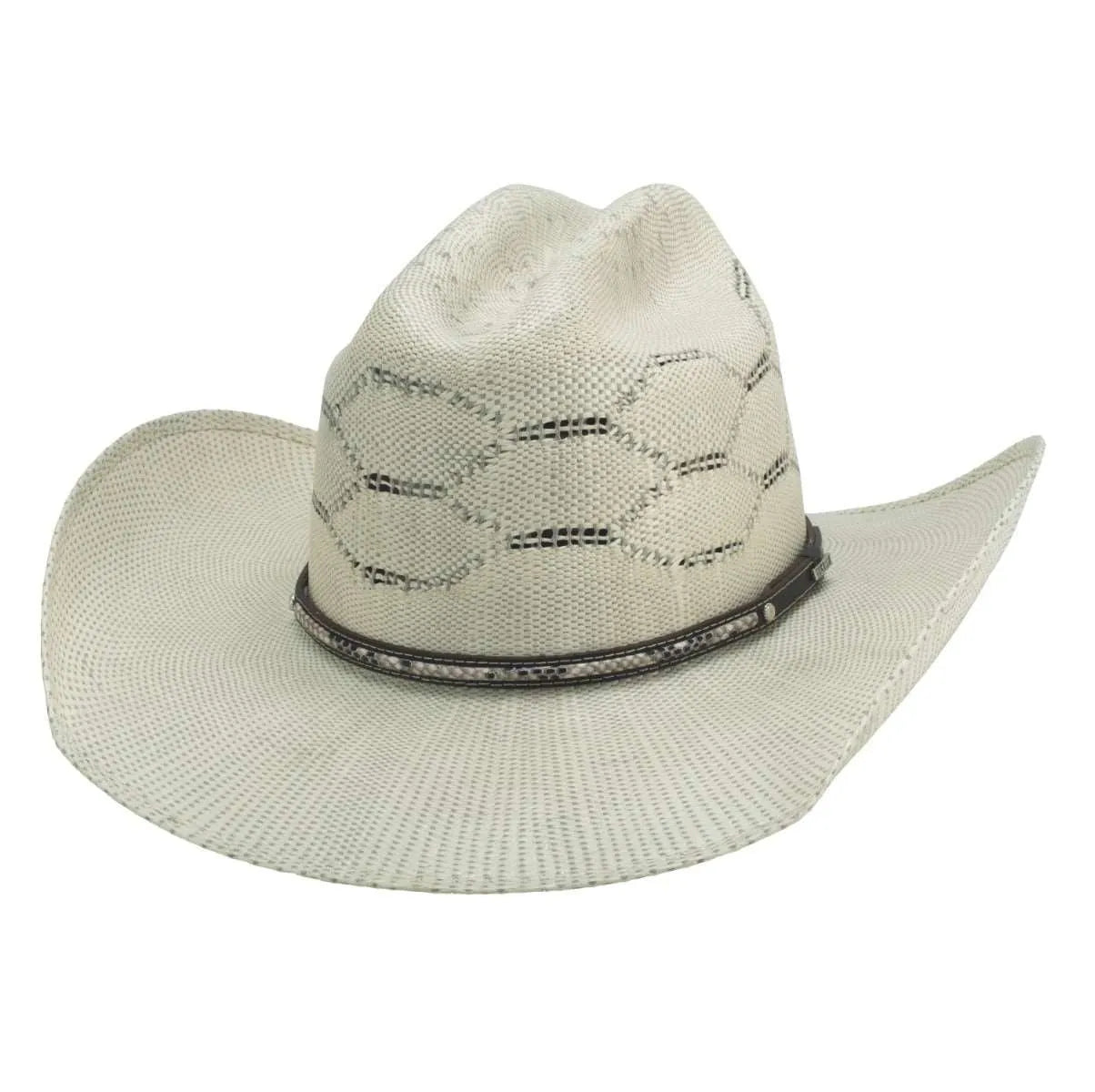 Bullhide King Cobra - Sombrero vaquero de paja Bangora (20X)