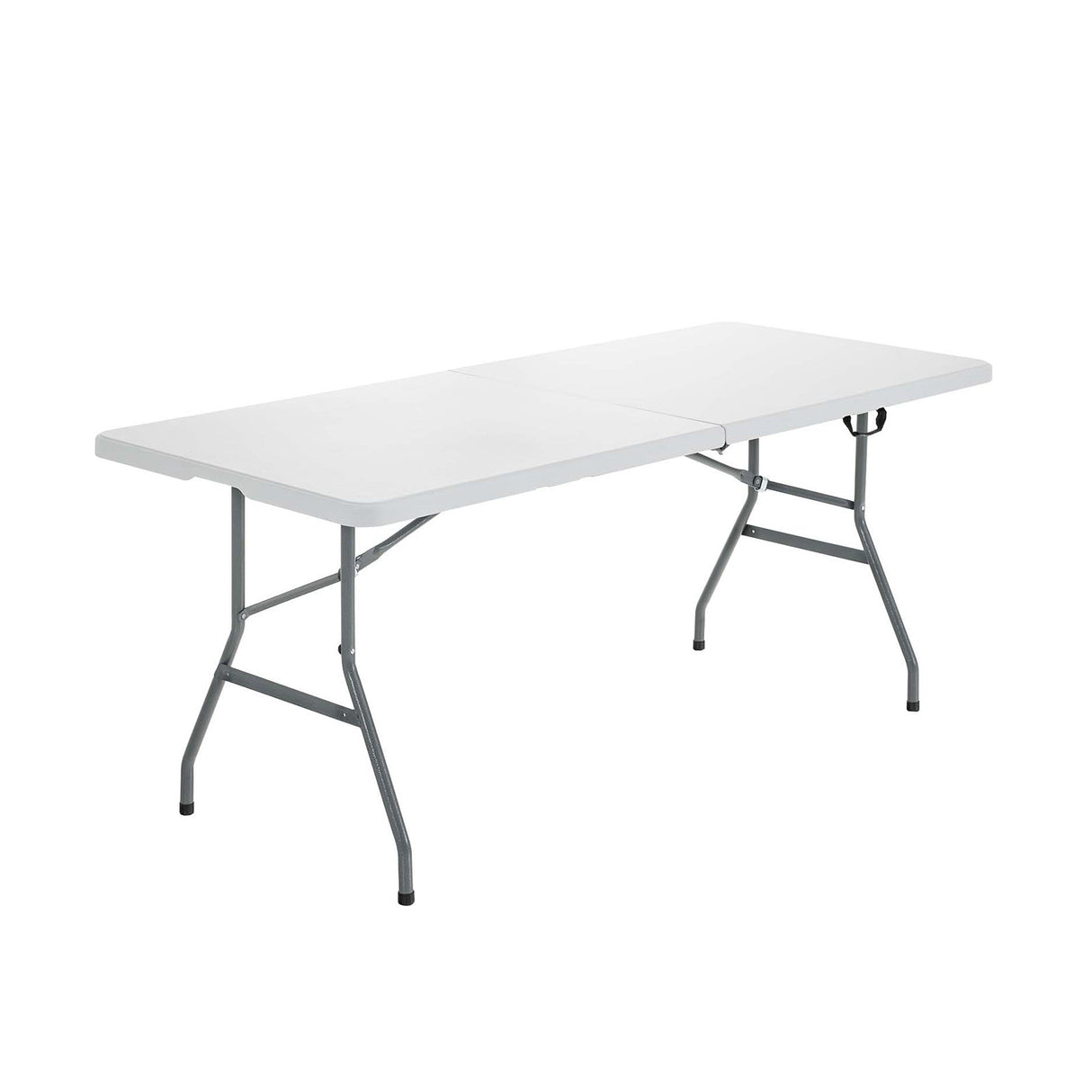 Mesa de camping plegable portátil con asa de transporte