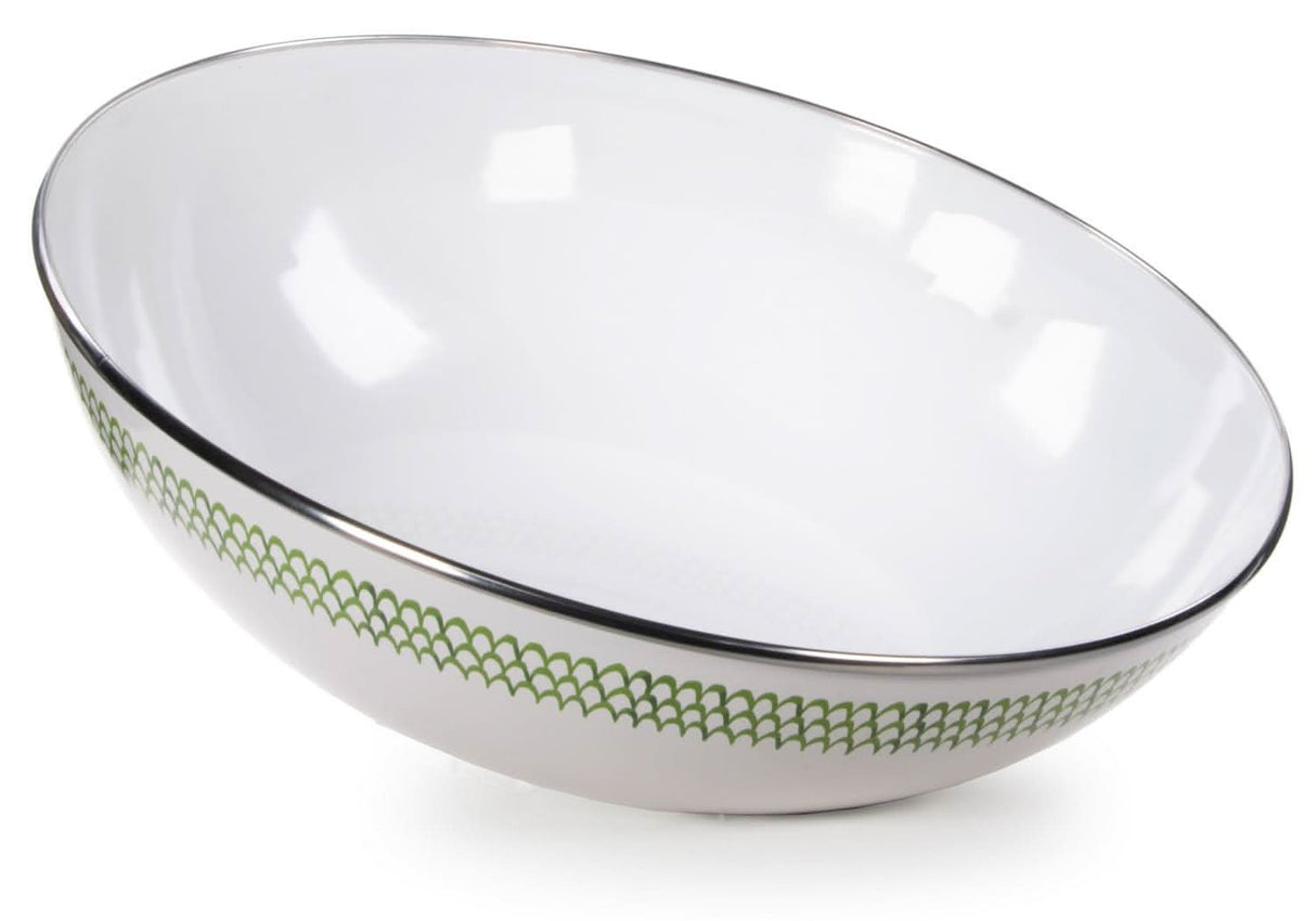 Golden Rabbit Enamelware Catering Bowl
