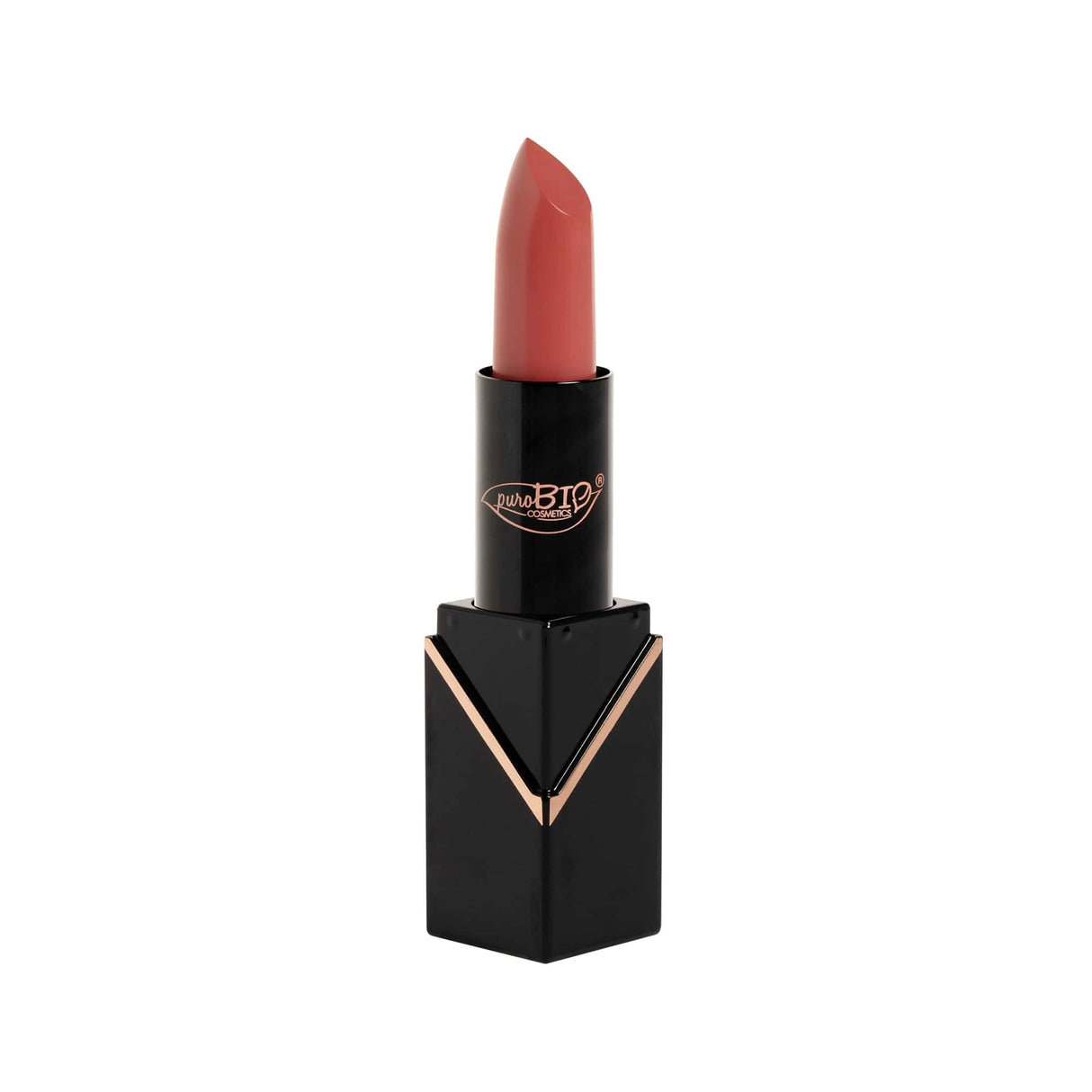 PuroBio Semi-Matte Lipstick - Paraben-Free, Moisturizing Lip Color with Full Coverage - Italian Mineral Makeup