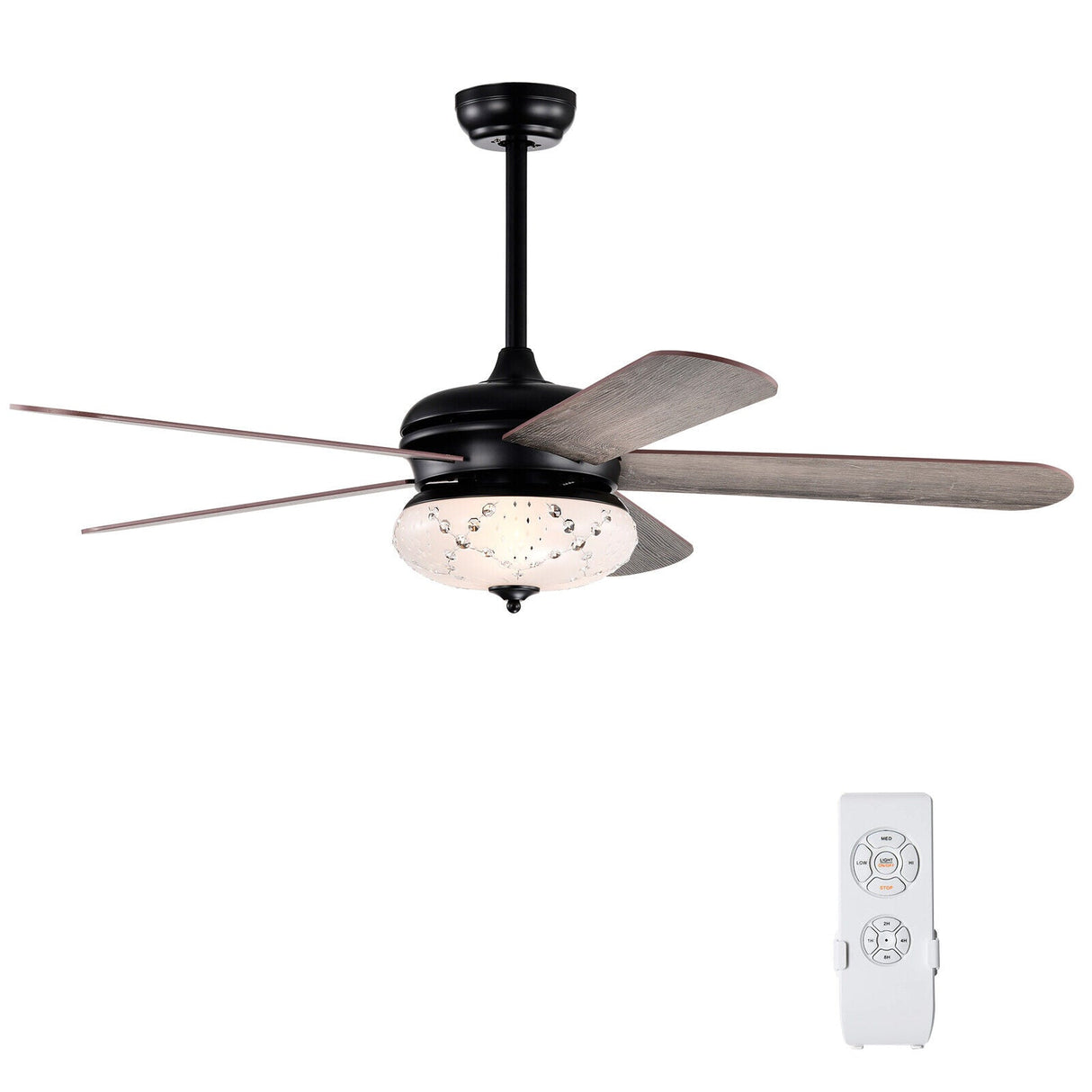 Ventilador de techo de 52 pulgadas con control remoto