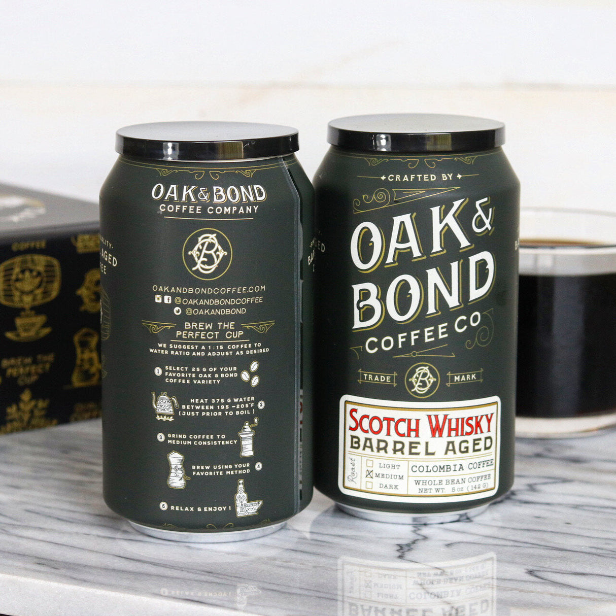 Custom Barrel Aged Coffee Box