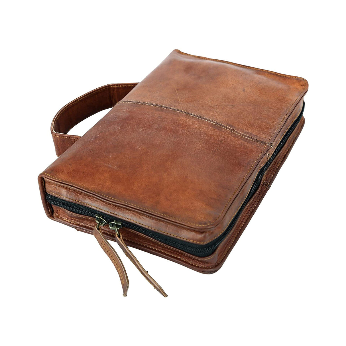 Funda de cuero para libro