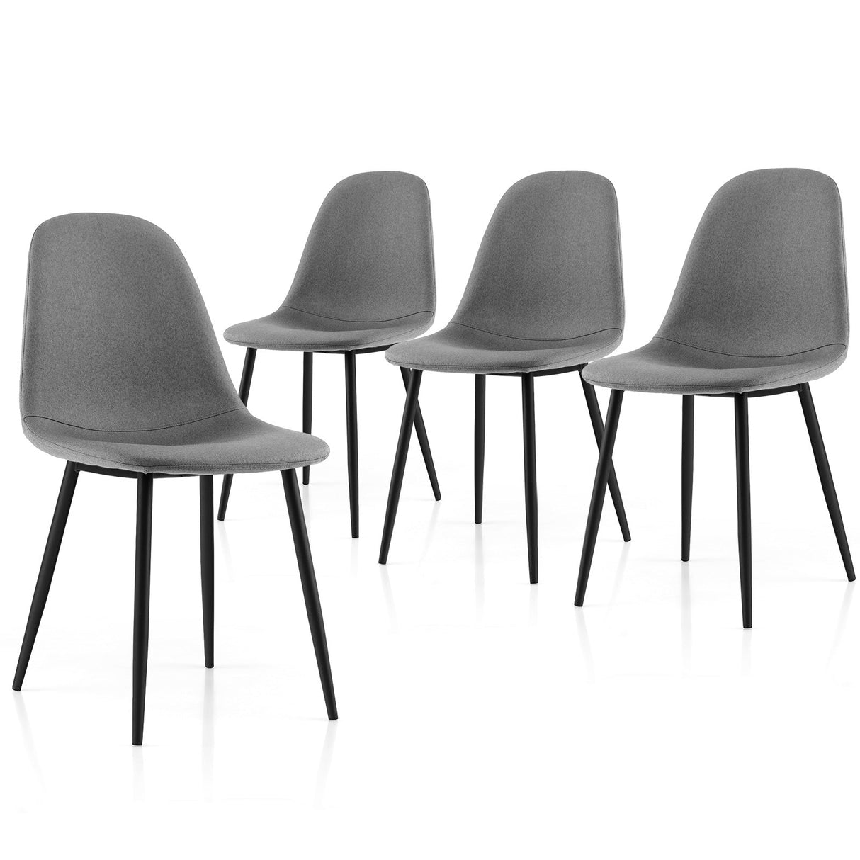 Juego completo de comedor 5 en 1: mesa extensible, 4 sillas, chimenea eléctrica, mueble multimedia y aparador de bambú