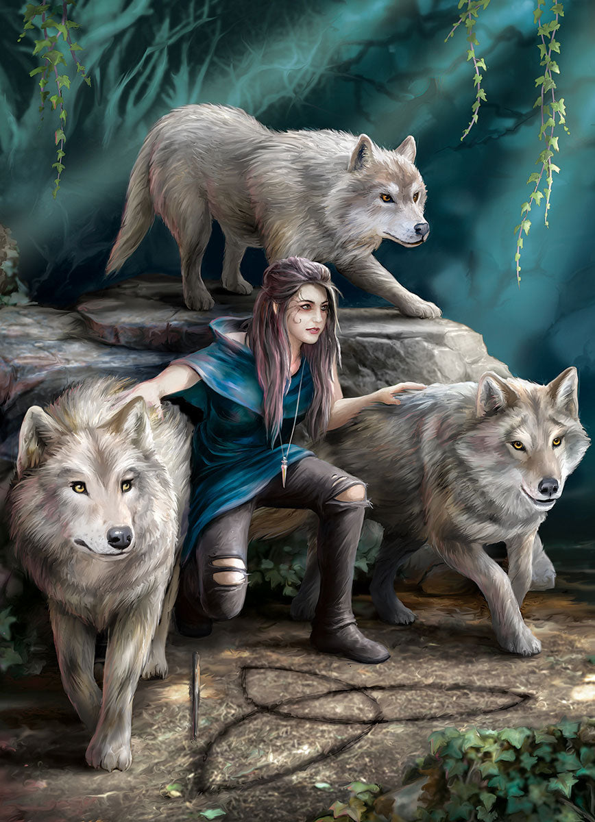 Puzzle: Artist Series - The Power of Three by Anne Stokes