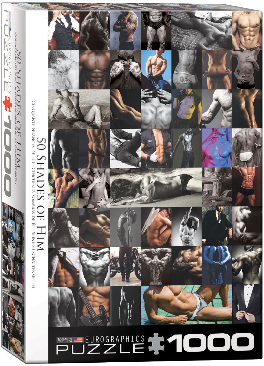 Puzzle: Iconic Photography - 50 Shades of Him