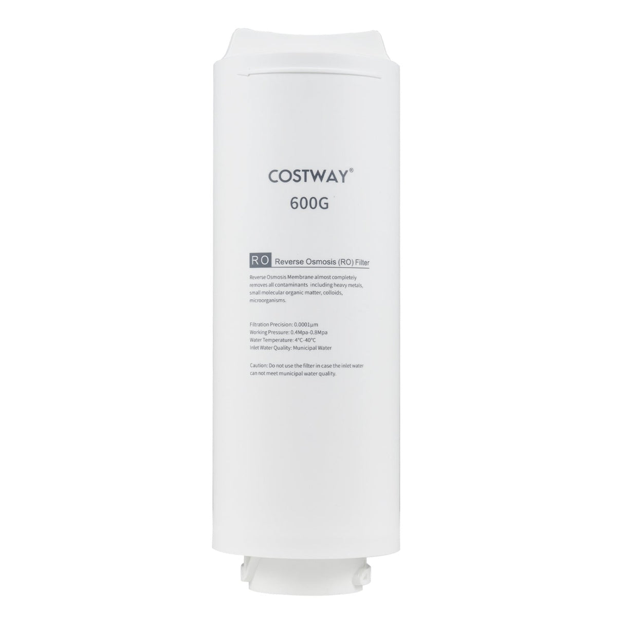 Filtro de ósmosis inversa de repuesto de 600 GPD para sistema de ósmosis inversa bajo lavabo AW-RB20/AW-RB05
