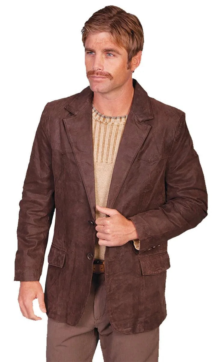 Chaqueta de cuero Scully Beau - para hombre