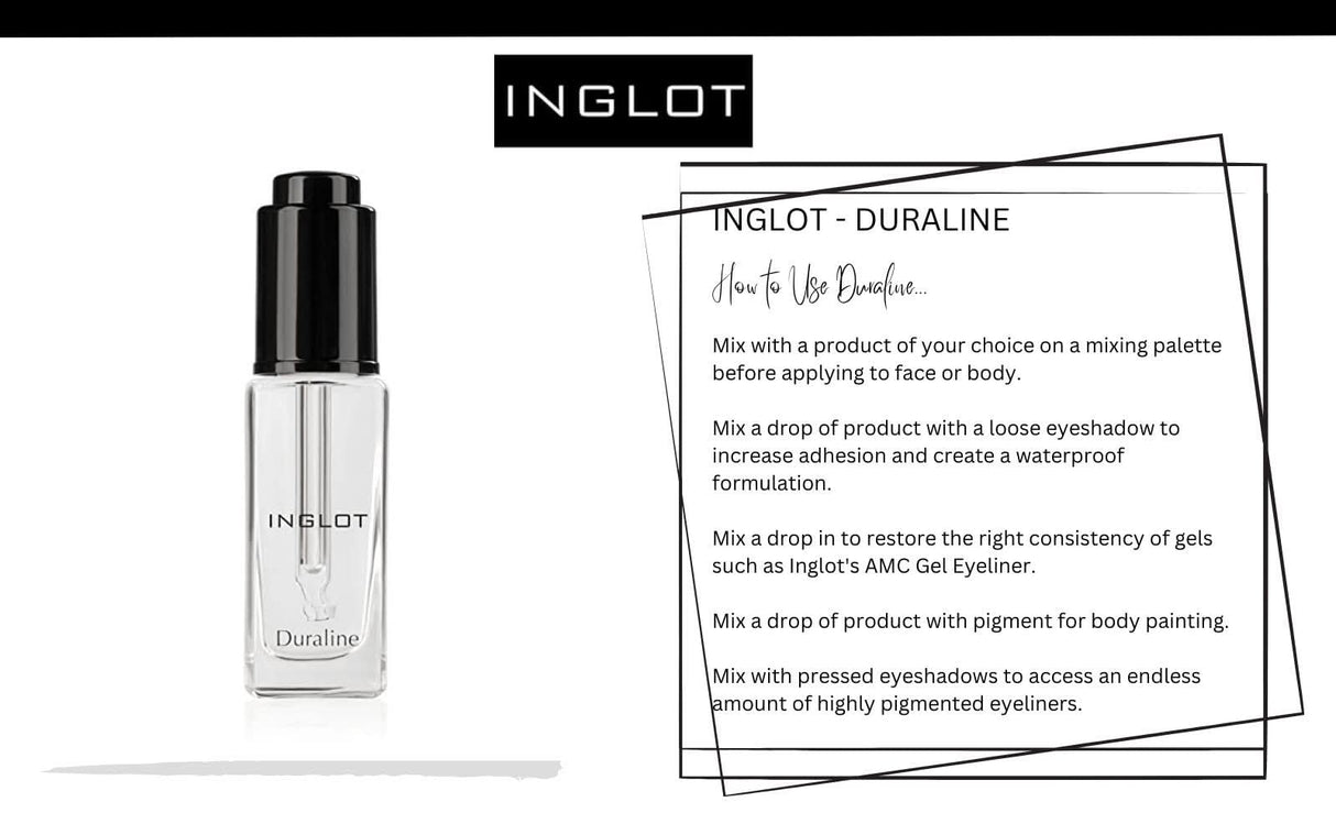 INGLOT AMC EYELINER + DURALINE BUNDLE 3 PIECE SET (GEL 77 + GEL 90 + Duraline)