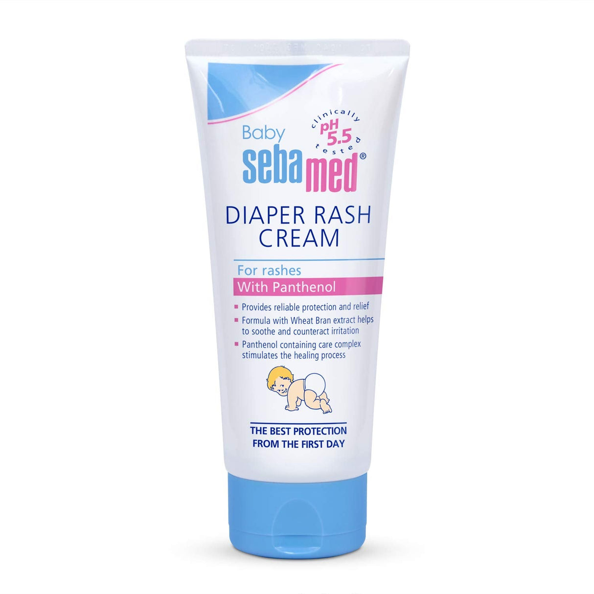 Sebamed Baby Cream Diaper Rash Prevention 1.69 fl oz - Hypoallergenic & Dermatologically Tested