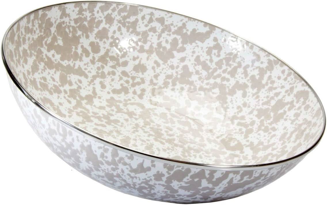 Golden Rabbit Enamelware Catering Bowl