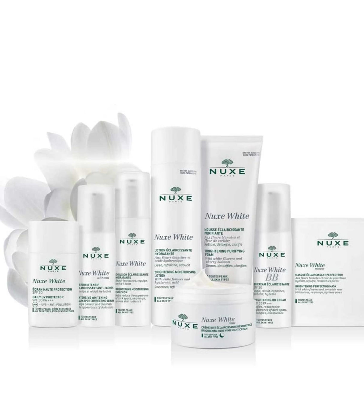 Nuxe White Ultimate Glow Vitamin C Serum - Brightening, Hydrating, and Antioxidant Skincare for Smoother Complexion