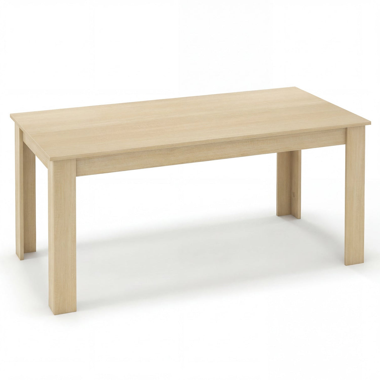 Mesa de comedor/cocina rectangular moderna de 63 pulgadas