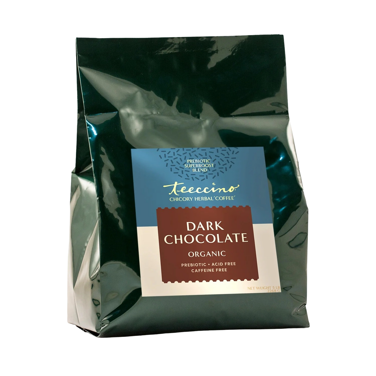 Café herbal prebiótico SuperBoost de chocolate negro