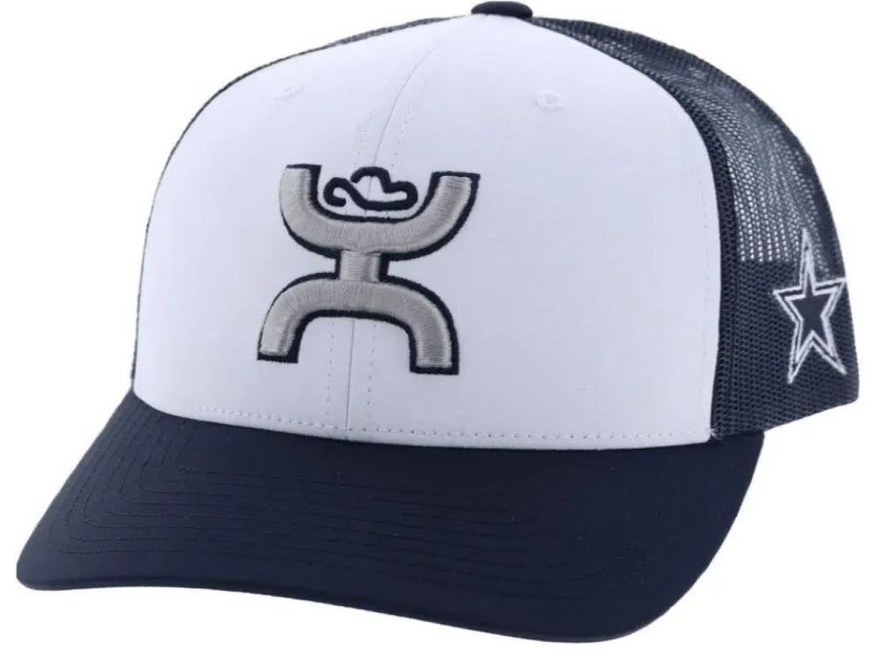Gorra camionera HOOey NFL Dallas Cowboys (azul marino/blanco)