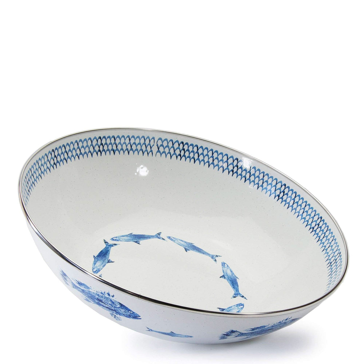 Golden Rabbit Enamelware Catering Bowl