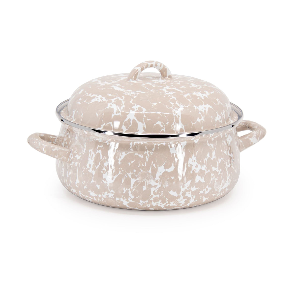 Golden Rabbit Enamelware 4 QUART Dutch Oven